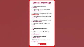 Gk Questions Generalknowledge Gkshorts Gkinenglish Gk Gk2025 