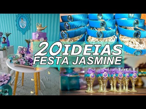 20 IDEIAS PARA FESTA DA PRINCESA JASMINE - FAÇA SUA FESTA