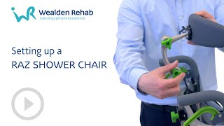 Setting up a RAZ Shower Chair