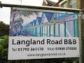 Langland road bb in mumbles swansea wales