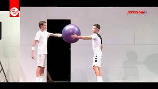 TWO DUDES AND YOGA BALL