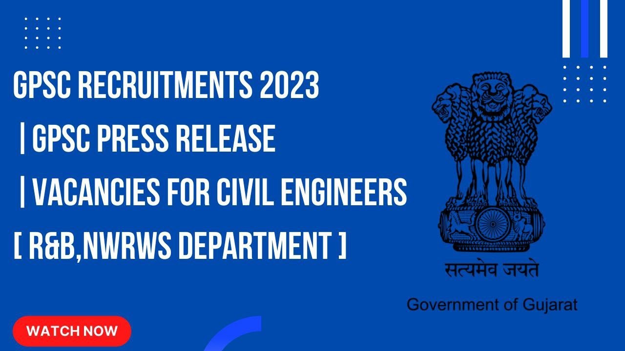 GPSC RECRUITMENTS 2023 GPSC PRESS RELEASE R B 77 GES 58 gpsc-recruitments-2023-gpsc-press-release-r-b-77-ges-58