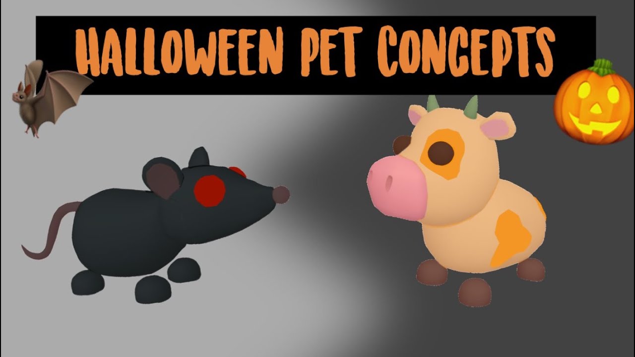 Adopt Me Halloween Pet Concepts! Roblox Adopt Me YouTube