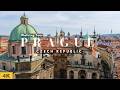 Prague - Czech Republic Spring/Summer Walking Tour 4k | Vinohrady to Old Town | Best city in Europe.