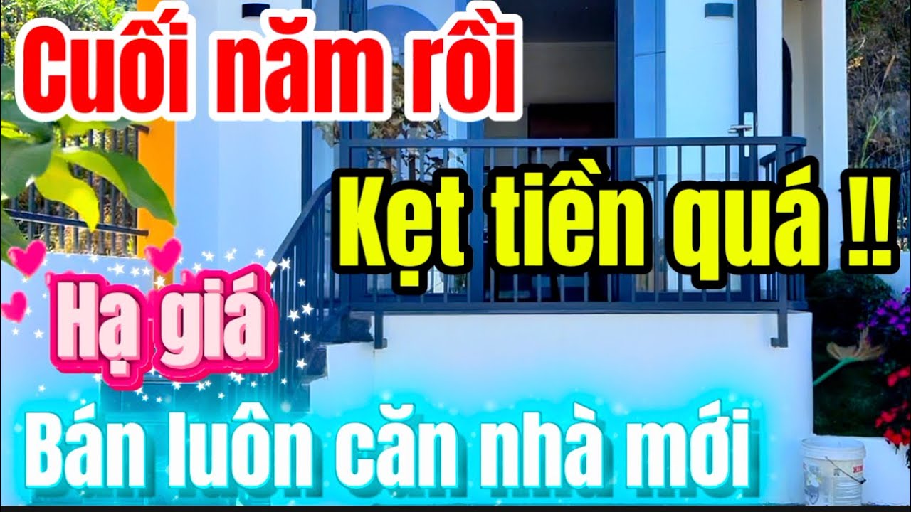 CUỐI NĂM KẸT TIỀN -GIẢM HẲN 200 TRIỆU mong gặp khách hữu duyên bán nhanh căn nhà vừa mới xây xong.