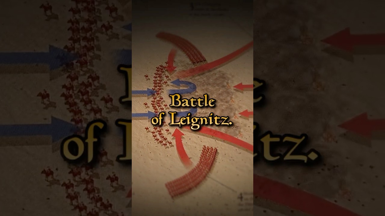 Polish and Teutonic Knights DESTROYED by Mongols in 1241 #medieval #battle #history