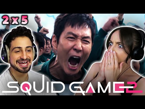 THE STRESS IS REAL!! *SQUID GAME* 2x5 REACTION! | One More Game