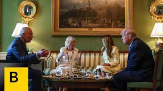 Trump Welcomes King Charles As State Visit Begins