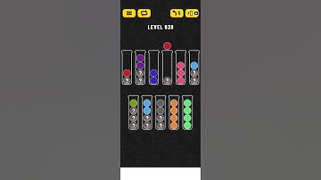 Ball sort puzzle level 938 #ballsortpuzzle