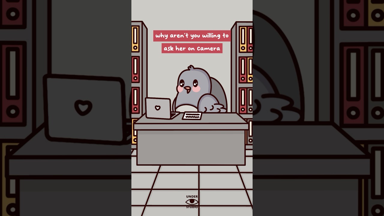 Take It Offline 😒 Birdie & Squirrel | Office Animation Meme | Original Audio: @Therealveronika