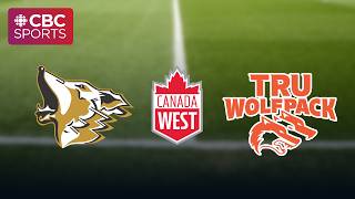 Canada West Women's Soccer: UNBC Timberwolves vs. Thompson Rivers WolfPack | #CBCSports