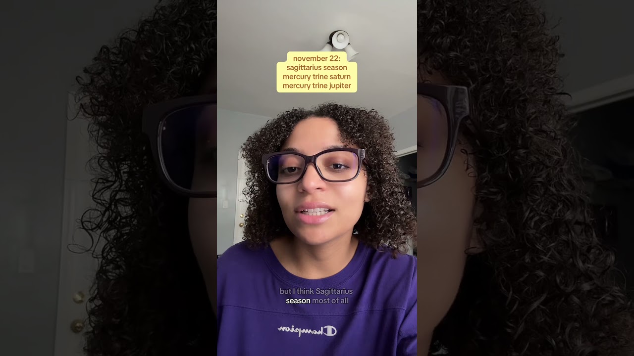 welcome sagittarius season♐️ 