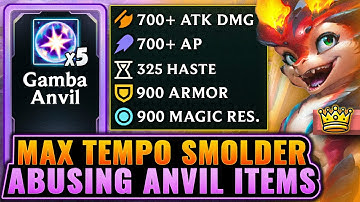 Infinite Econ Strat: Abusing Gamba Anvil to the Absolute Maximum | League Arena Gameplay