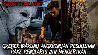 GREBEK WARUNG ANGKRINGAN PAKE PENGLARIS PESUGIHAN JIN MENGERIKAN !! RASANYA BIKIN TAKJUB !