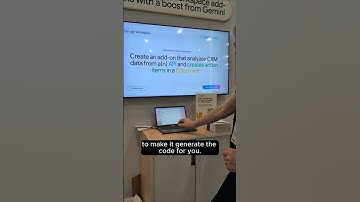 Have Gemini create a Google Workspace Add-on