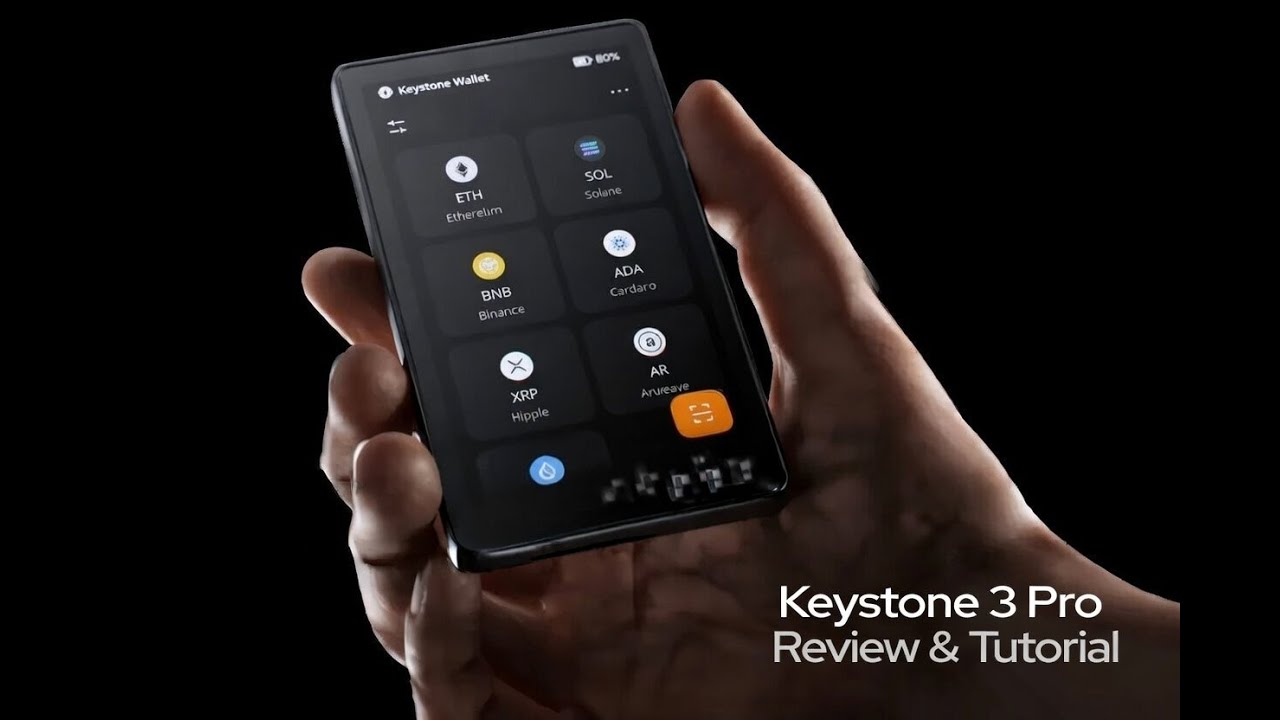 Keystone 3 Pro Multi-Coin Crypto Hardware Wallet Review & Tutorial