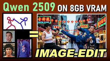 Free unlimited Image to Image with Qwen 2509 on 8GB VRAM