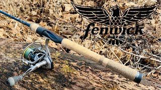 Fenwick Eagle Spinning Rod Review, Great for Finesse Style Bass Fishing! 