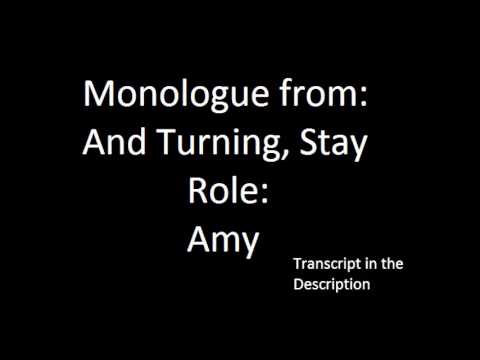 Voice Acting Monologue