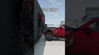 SOLIDITY TEST FERRARI PUROSANGUE #automobile #beamngrao #beamngdrive #crashdrive #beamng