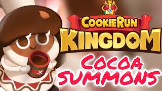 Luckiest Cocoa Cookie Summons Ever! | Cookie Run Kingdom