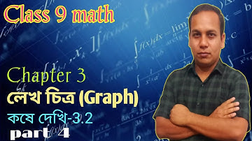 Class 9 math, chapter 3/ graph /গ্রাফ/কষে দেখি -3.2/ #mathematics​​​​ #bengali​​​​ / part 4