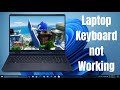 How to Fix Laptop Keyboard not Working Windows 11