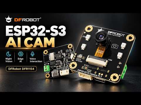 AI Camera Using DFRobot ESP32-S3 and OpenAI || Describes What It Sees