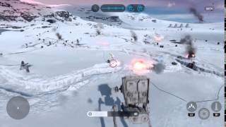 STAR WARS Battlefront slow motion jetpack malfunction
