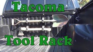 Home Built Toyota Tacoma Tool Rack