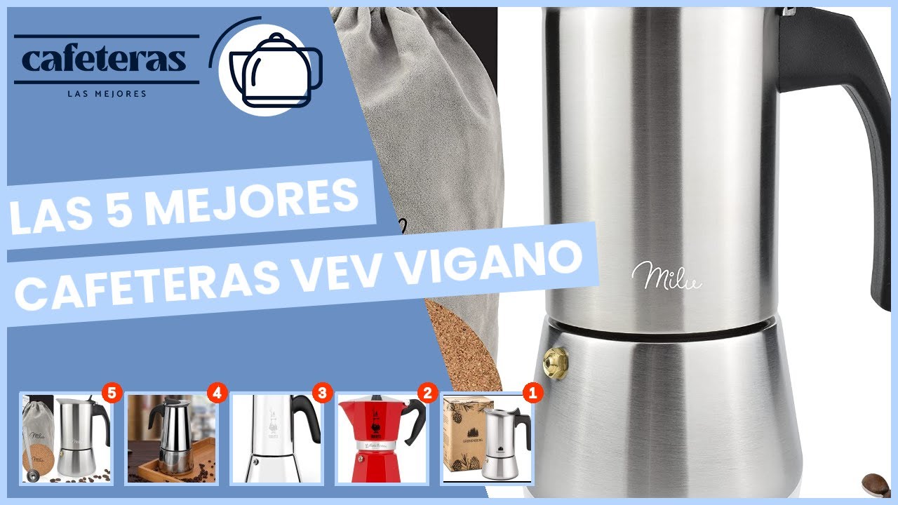 Las 5 mejores cafeteras vev vigano - YouTube