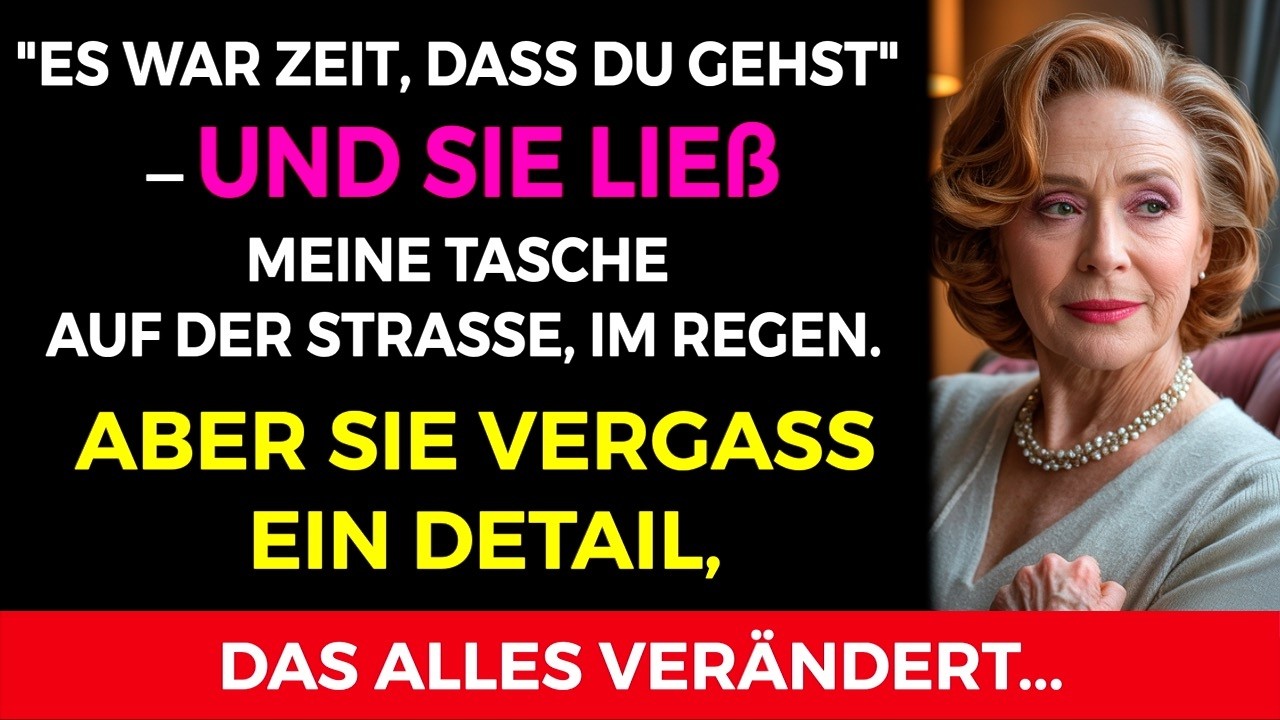 Ich gab meiner Tochter mein Haus. Tage später warf sie mich raus wie eine Fremde...