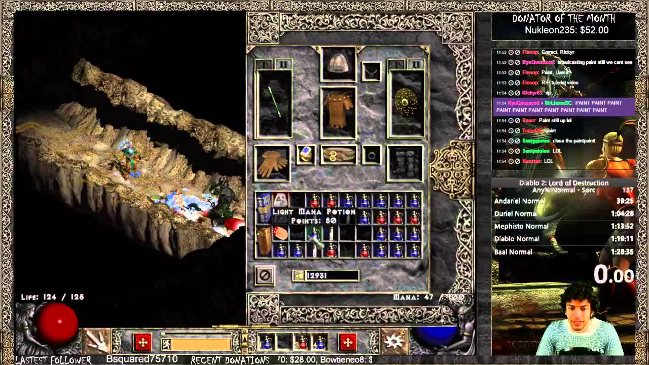 Diablo 2 Speedrun Tutorial Part 10 Maggot Lair YouTube