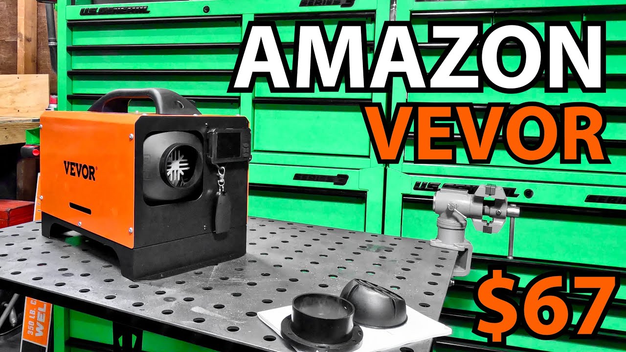 Дизельный обогреватель Vevor 8 кВт 12 В/110 В - покупка на Amazon - распаковка и тестирование!