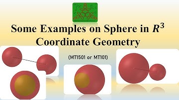 Examples on Sphere | Coordinate Geometry | BSc Mathematics