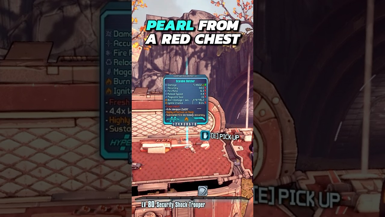 Жемчужина из красного сундука в Borderlands 2 