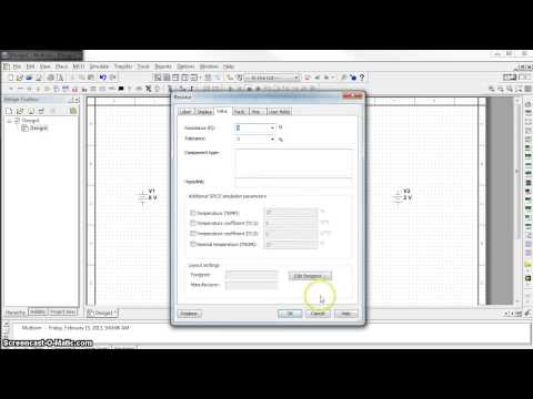 Circuit Simulation using NI MultiSim