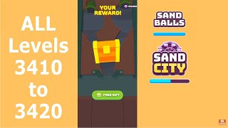 Sand Balls Puzzle Game ALL Levels 3410 to 3420 CAR UPGRADE | SayGames screenshot 2