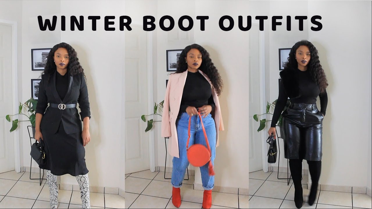 MY TOP 5 BOOT STYLES FOR WINTER AND HOW I STYLE THEM