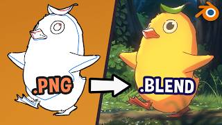 Pro Workflow: Import Hand-Drawn 2D Animation into Blender