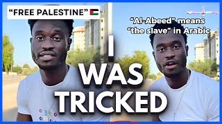 Black Man Learns What Palestinians REALLY Think Of Black People For The First Time!