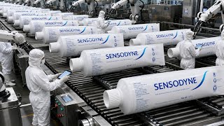 How Toothpaste Is Made | Inside Mega Toothpaste Factories 🦷