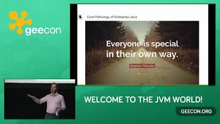 GeeCON 2017: Rod Johnson - Simplification and Automation in Java: Yesterday, Today and Tomorrow