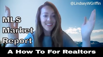 How to Generate a Market Report Using Stellar MLS