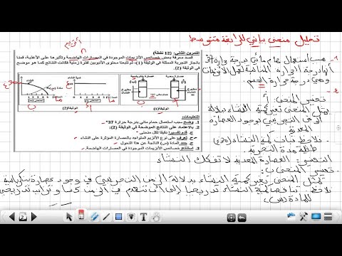 تعلم طريقة تحليل وتفسير منحنى بياني علوم طبيعية السنة الرابعة متوسط