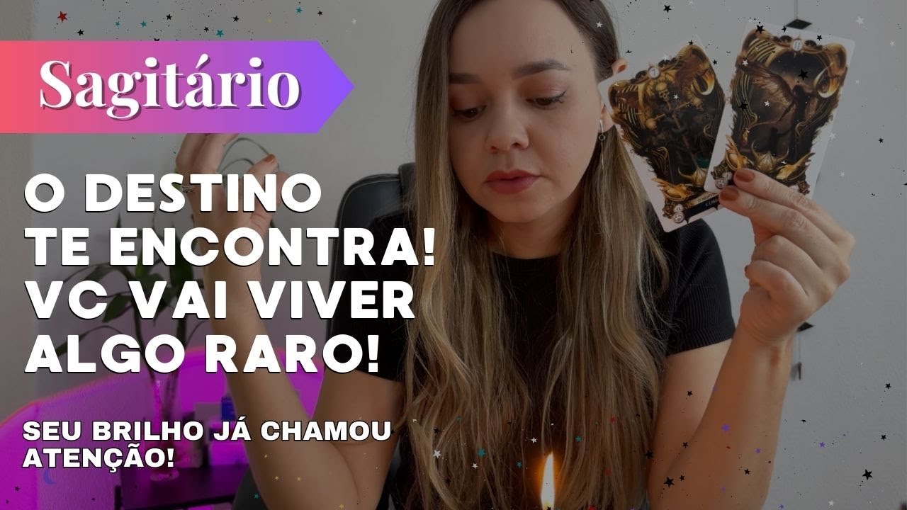 SAGITÁRIO✨VC ESTÁ PRESTES A VIVER ALGO RARO E ISSO VAI INCOMODAR🔥