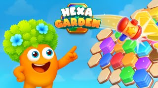 Hexa Garden Stack Game Android Gameplay