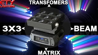 NEW INNOVATION-3X3 S-TRANSFOMERS MATRIX BEAM LIGHT(ETY-143)
