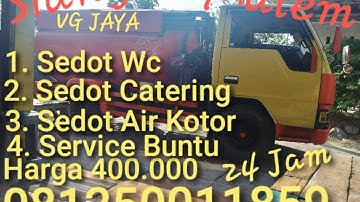 Sedot wc Sidoarjo Murah -  VG Jaya 081250011859