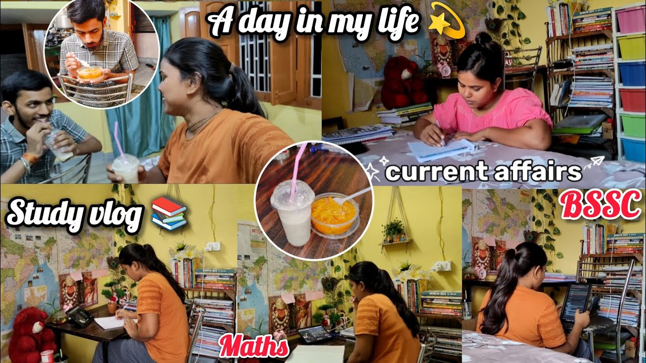 Aspirant's life in Patna 💫 BSSC Bihar daroga aspirant's study vlog 📚 ...